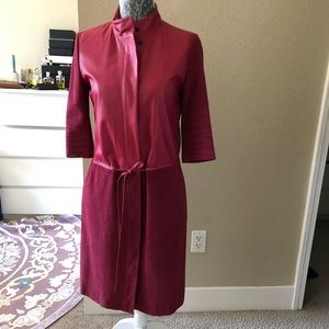Longchamp Leather trench coat 🧥 size 38 ( S / M )